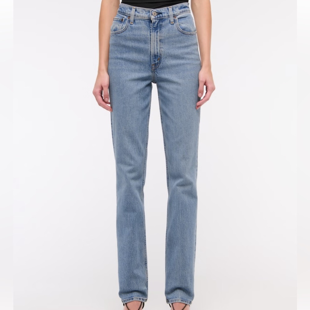 Abercrombie Ultra High Rise 90s Jeans - Curve Love